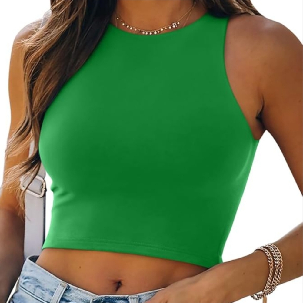 Green 2XL Reoria Tank Top